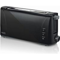 Tostador HAEGER Mercury TO-1000.007A 1000W Ranura Extra Larga Negro