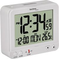Techno Line WT 195 reloj despertador digital blanco elegante