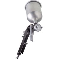 FERM Pistola Spruzzatrice Pistola a spruzzo con serbatoio a gravità 400cc. Spruzzatore per verniciatura