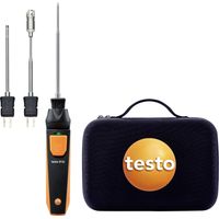 Testo – Thermomètre connecté avec sondes TC type K – Mesures rapides et flexibles via Bluetooth – Compatible avec toutes sondes type K