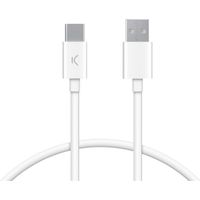 Cable USB A a USB C KSIX BXCUC03BL
