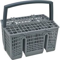 1 Panier à couverts Bosch 668270, 6 compartiments, séparation amovible, pour lave-vaisselle encastrable