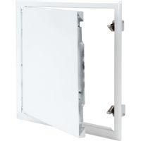 PROTEKTOR Trappe de visite avec fermeture à ressort, blanc Trappe de visite, trappe de maintenance avec fermeture à ressort, adaptée aux pièces humides - 30x30cm
