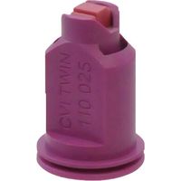 Tobera anti-deriva venturi doble chorro plano CVI TWIN 110掳 025 lila cer谩mica Albuz ALBUZ CVITWIN110025
