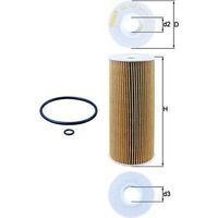 Filtro de aceite OX143D Knecht