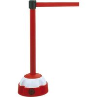 Poteau Balise Novap Sangle Pvc Signalisation Temporaire Avec Sangle Rétractable - Novap