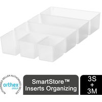 Orthex Box Inserts for Easy Organizing 3+3 Inserts SmartStore 15