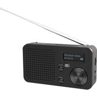 Telestar TELESTAR TOP 100 Schwarz Radio a batteria DAB+, FM Bluetooth, USB Funzione di carica della batteria , ricarica