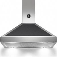 Bertazzoni La Germania K90AMHNEA/19. Potenza massima di estrazione: 800 m³/h, Tipo di estrazione: Aspirante/Filtrante, Classe di efficienza dinamica del fluido: A. Tipo: Cappa aspirante a parete, C...