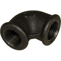 Universeel - knie-vv 90 1/2 "schwarz - 9012n000 -