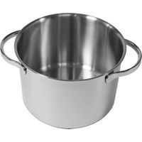 PENTOLA ACCIAIO &lsquoALLEGRO INOX' Ø cm. 18