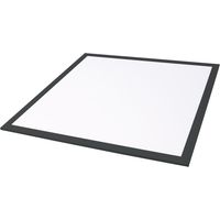 LED-Flächenleuchte Sabha Einbau 40W 6000K Schwarz 59,5x59,5cm