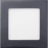 HEITRONIC 27641 PANNEAU À LED 11 W BLANC LUMIÈRE DU JOUR ARGENT