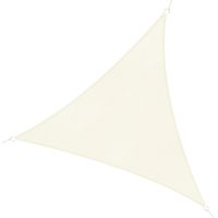 Parasol easycomfort triangular sunshade 3x3x3 m protección UV 90%