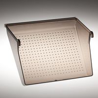 SERVETTO bandeja policarbonato. elegir color. color marron , 0KIT