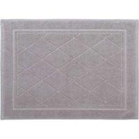 CALEFFI Tappeto Bagno in Cotone Minorca CM. 45X60 Spugnissima Tinta Unita Perla
