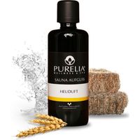 PURELIA Saunaaufguss Konzentrat Heuduft 100 ml natürlicher Sauna-aufguss - reine ätherische Öle