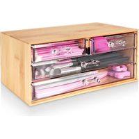Kosmetik-Organizer mit 4 transparenten Schubladen