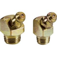 Umeta 71412 pistolet à graisse hydraulique jaune 45º