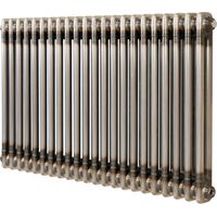 Radiatore 2 Colonne Orizzontale Metallo Grezzo 600x1010 mm