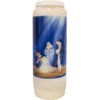 Bougie Nativité neuvaine