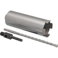 Trépan diamant 102 mm longueur 200mm pour perforateur sds plus