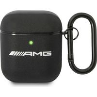AirPods-Hülle aus schwarzem AMG-Leder