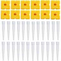 Kit de 36 outils de calfeutrage en silicone, outil de finition pour joints, cartouches de rechange, buses de calfeutrage