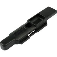 Fapim 409288 Endstück für Gardinenstange schwarz 6 mm