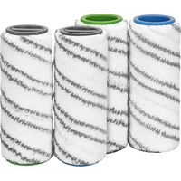 Replacement Rollers, Karcher FC7 FC5 FC3D FC3 Replacement Rollers (4 Pieces Grey)