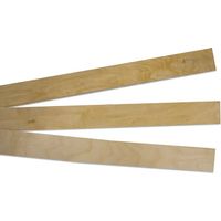 11pz Doga Doghe di Ricambio per Letto Singolo in Legno di Betulla 79.3x6.4x0.8 cm Curvate a Vapore