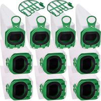 Sac à poussière compatible pour aspirateurs Vorwerk Vb100 Fp100 Accessoires pour aspirateurs Sacs Aspirateur A