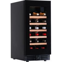 Cave à vin réfrigérée ventilée Modèle CW37G1TB pour 28 bouteilles de 0,75 L - KlimaItalia