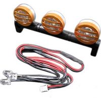 AMEWI Dachscheinwerfer Metall 3er Set inkl. LED