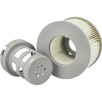 vhbw Cartouche filtrante compatible avec MSpa Starry piscine pompe de filtration, filtre à eau gris / blanc