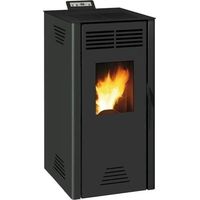 Caminetti montegrappa adrano 7,3kw schwarz pelletofen - 7241042900i