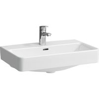 LAUFEN PRO S Compact lavabo à poser, 1 trou pour robinet, avec
