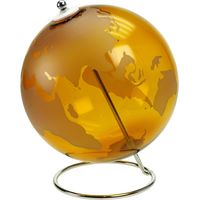 Signes Grimalt Palla rotonda con palloncini mondo dorato 24x20x20 cm per la decorazione domestica