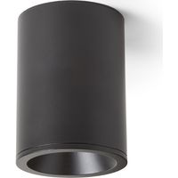 Spot de plafond cylindrique EILEEN noir 230V GU10 35W IP65