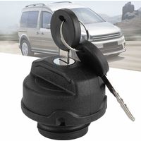 Bouchon de Réservoir Essence pour Beetle Polo Caddy, Bouchon Reservoir Carburant avec 2 Clés Couvercle de Verrouillage d'essence