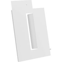 DECOCLIM - Lot de 2 joues latérales en alu pour extension hauteur blanc taille M - DECOCLIM-23AM9010-JLATP
