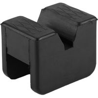 Tampon en Caoutchouc Jack, Support de Protection pour Cric de Protection de Rail de Cadre de Voiture Accessoire de Cric pour Cruze (Noir)
