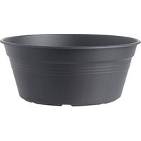 Coupe Green Basics Living Noire Pot De Fleurs Durable Et Léger - Elho
