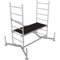 Krause Arbeits-Grundgerüst MONTO ClimTec Aluminium 3 m Plattformleiter