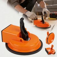 Outil de Fixation D'espacement de Sol pour Stratifié, Outils de Sol Stratifiés Robustes, Outil de Fixation D'espacement de Sols en Stratifié Métallique avec Ventouses pour Salle Bain, Cuisine, Salon