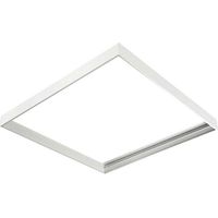Cadre acier blanc pour fixation en saillie de plafonnier LED 600X600mm ( accessoire) DISANO 99803100