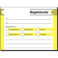 Haftnotizformular 100 x 75 mm (B x H) selbstklebend 50 Bl.