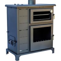 JOIMA - Poêle Multicombustible avec Four Modèle ECO VALLE. Pellets, Marc d'olive, Noyaux d'olive, Coquilles de pistache, Coquilles d'amande et Bois. ECODESING 2022.