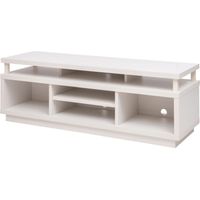 Iris Ohyama, TV-Ständer, TV-Tisch, Bildschirm bis zu 55 Zoll, OTS-125M, White Oak, W38 x D126 x H41,5 cm