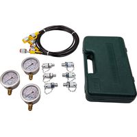 Hydraulikprüfkoffer Hydraulik Test Set Druckprüfer 250 400 600 bar CNC Hydraulikprüfkoffer Hydraulik Test Set Druckprüfer 250 400 600 bar CNC
